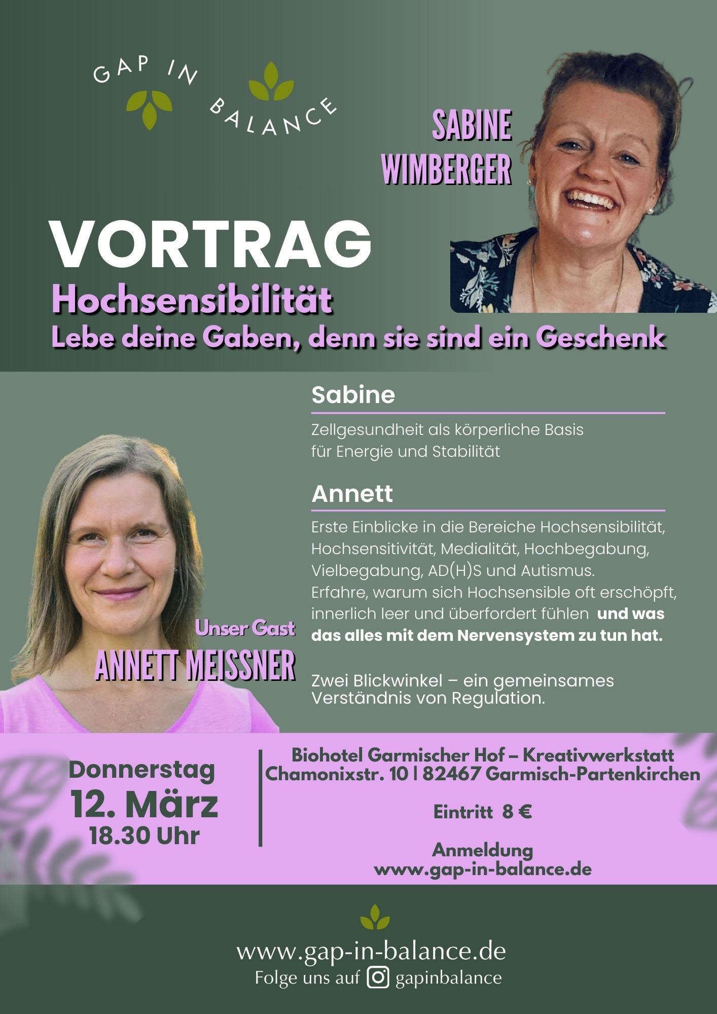 VORTRAG Zellgesundheit & Hochsensibilität bei Kindern