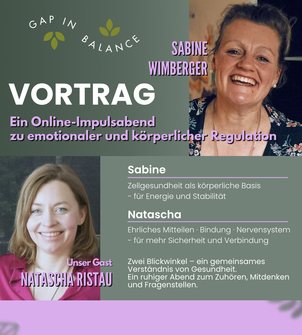 ONLINE Wenn Systeme wieder in Regulation kommen