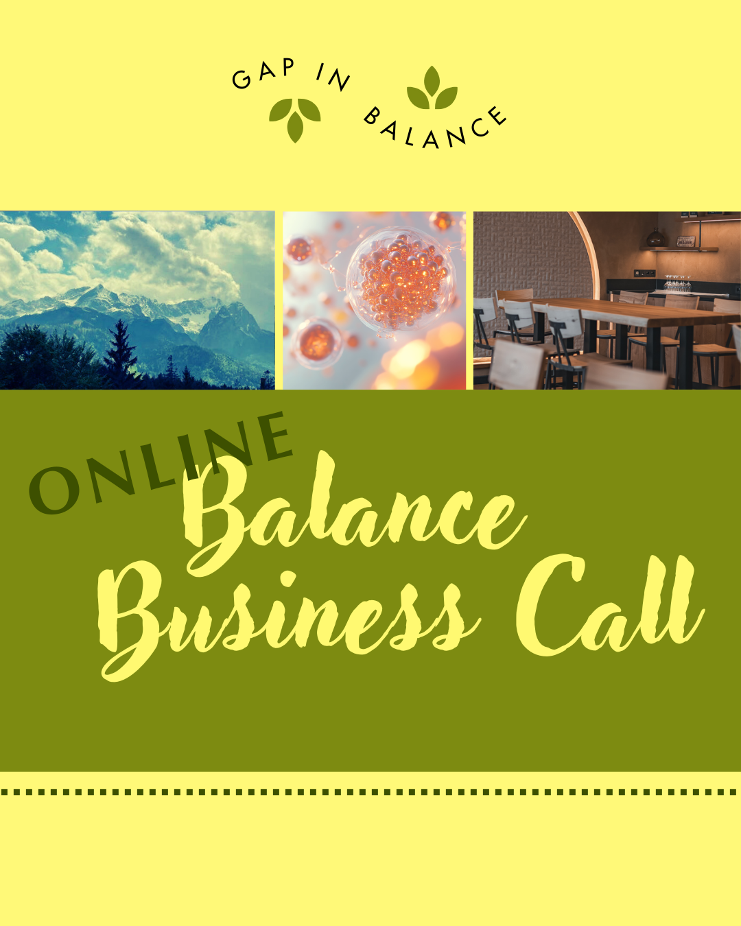 ONLINE Warum kann es für dich interessant sein, bei GAP in Balance mitzuwirken